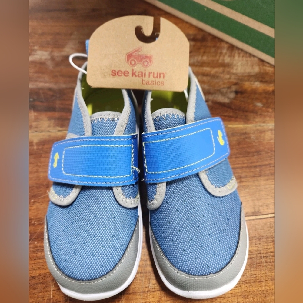 See Kai Run Boys Blue Cruiser H2O Shoes, Size 12, NWT